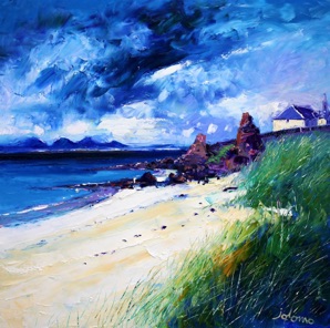 Summerlight at A'Chleit Church Kintyre 30x30 Summerlight at A'Chleit Church Kintyre 30x30